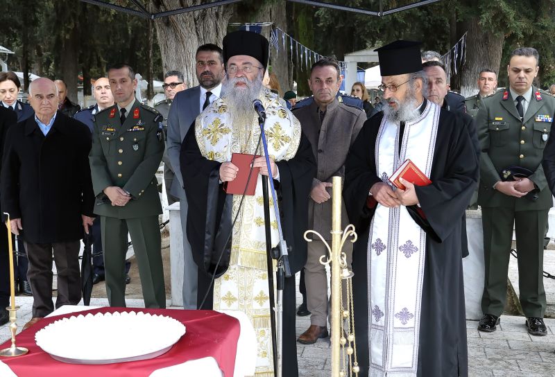 Επιμνημόσυνη δέηση στο στρατιωτικό κοιμητήριο Δράμας 